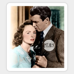 It's a Wonderful Life - Colorized Sticker